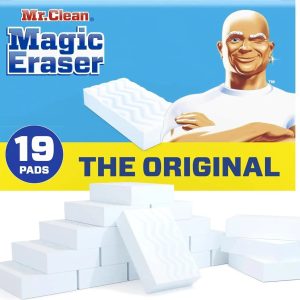 Mr. Clean Original Magic Eraser Cleaning Pads with Durafoam. 19 Count