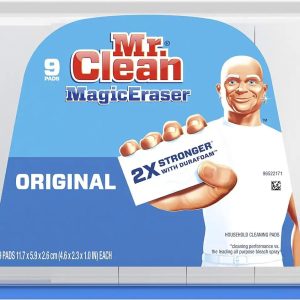 Mr. Clean Magic Eraser Original. Cleaning Pads with Durafoam. 9 Count