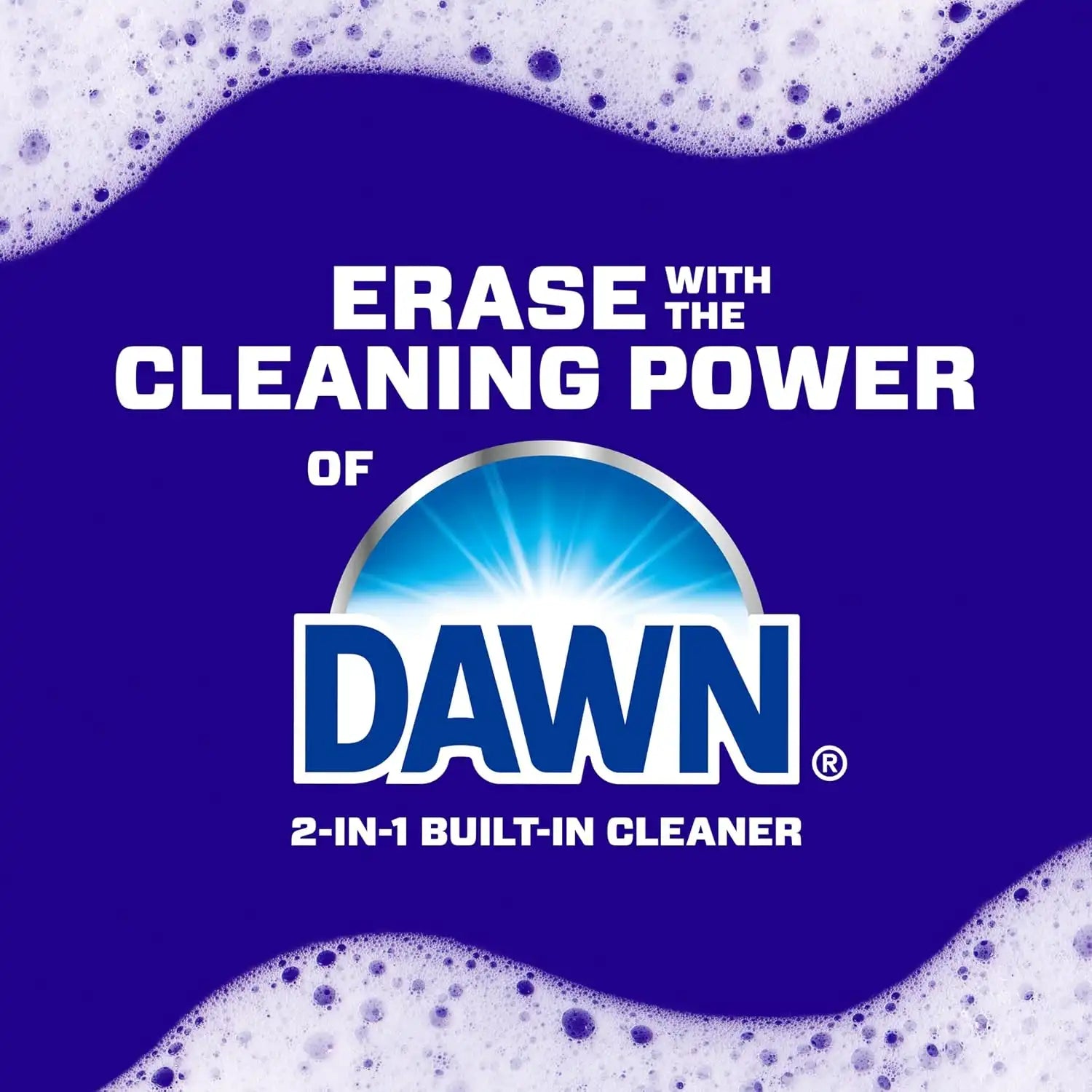 Mr. Clean Magic Eraser Sponge. Bathroom Cleaner. Shower Cleaner. Tub Cleaner. Soap Scum Remover. Bathroom Cleaning Supplies. Dawn Cleaning Power with Febreze Lavender Scent. 2 in 1 Bath. 7ct - Image 4