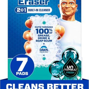 Mr. Clean Magic Eraser Foaming Sponge. All Purpose Cleaner. Dawn Cleaning Power. Wall. Sneaker. Oven Cleaner. Kitchen. Bathroom. Shower Cleaning Supplies. Scrubber. Ultra Foamy. 7ct
