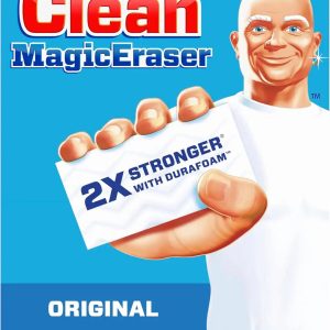 Mr. Clean Magic Eraser Original Cleaning Pads. Multi Purpose Cleaner. Bathroom Cleaning Supplies. All Purpose Cleaner. White. 6 Count